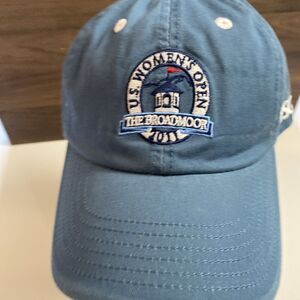 NWoT US Womens Open The Broadmoor USGA 2011 Golf Blue Adjustable Hat Cap